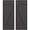 Ekena Millwork Americraft 6-Board (2 Batten) Wood Joined Board-n-Batten Shutters w/ Z-Bar, ARW102BB621X77SMH, PR ARW102BB621X77SMH - alternate 1